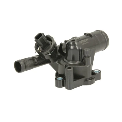Abbildung von THERMOTEC D21003TT Kühlwasserthermostat 81 mit Dichtung Sensor Gehäuse RENAULT: MASTER 3 Kasten, Bus