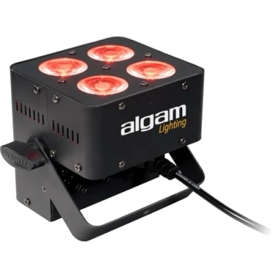 Abbildung von ALGAM LIGHTING Par 410 QUAD Projektor LED 4 x 10 W RGBW 125 110 mm IP20