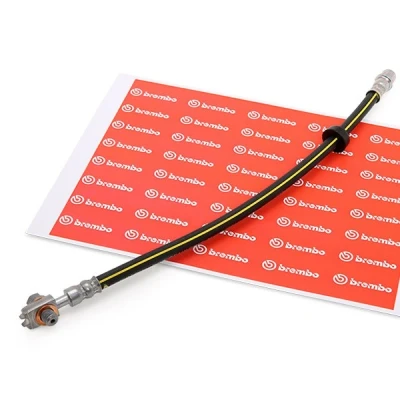 Abbildung von BREMBO T 85 026 Bremsschläuche 393 F10X1 VOLKSWAGEN: Polo III Schrägheck, Lupo / 3L, IV SEAT: Arosa kfzteile, kfzteile24, bandel