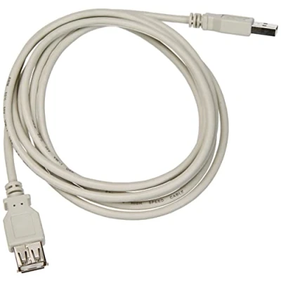 Abbildung von LogiLink CU0010 USB 2.0 Kabel, 2m grau