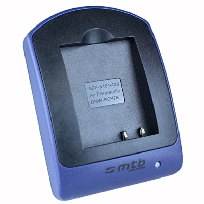 Abbildung von Ladeschale (Micro USB) kompatibel mit Panasonic DMW BCH7E / Lumix DMC FP1, FP2, FP3, FT10, TS10