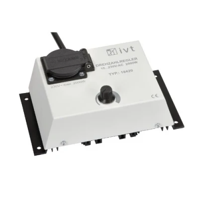 Abbildung von Ivt DR 2000 Hand Dimmer Wechselspannungssteller Drehzahlregler W (700100)