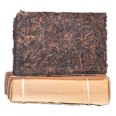 Abbildung von Pu Erh Tee 250g (0.55LB) Reifer Alter Puer Roter Chinesischer Gesunder organischer Schwarzer Gekochter