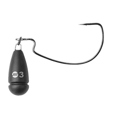 Abbildung von Spro Freestyle Jika Jig Offsethaken am Blei, Gewicht:3g