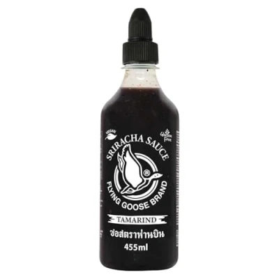 Abbildung von FLYING GOOSE Chilisauce, Sriracha Black (Tamarinde) 1 x 525 g