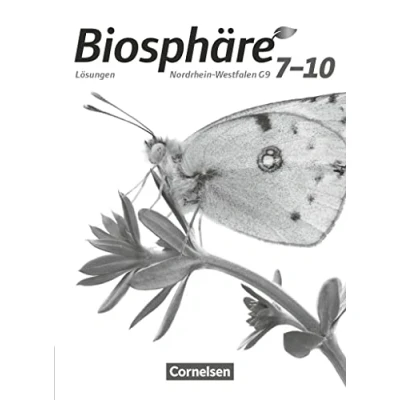 Abbildung von Biosphäre Sekundarstufe I Gymnasium Nordrhein Westfalen G9 7. 10. Schuljahr: Lösungen zum Schulbuch