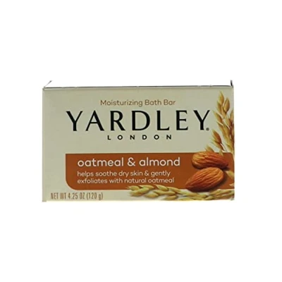Abbildung von Yardley Oatmeal and Almond Bar Soap, 4.25 Ounce, Set of 3 by
