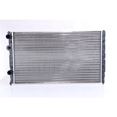 Abbildung von NISSENS 652451 Kühler, Motorkühlung Aluminium 628 378 34 Kühlrippen mechanisch gefügt VOLKSWAGEN: Polo III Schrägheck, GOLF 3, Lupo / 3L