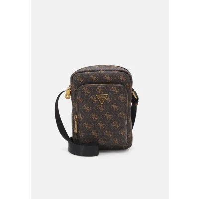 Abbildung von Guess Milano Xbody Double Umhängetasche, Herren, Größe: One Size, Brown/ochre