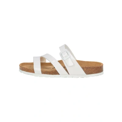 Abbildung von Palado Ikaria Pantolette flach, Größe: 37, Weiß lack Schuhe