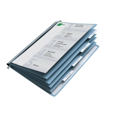 Abbildung von DURABLE Personalhefter Kunststoff blau