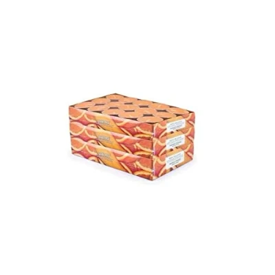 Abbildung von pajoma® Teelichte 3er Pack, Mango Orange 90 Duft in Aluminiumhülle, Brenndauer ca. 4 Stunden Höhe 1,5 cm ø 3,5 Premium Qualität Deko, Gastronomie, Outdoor, Windgläser, Hochzeit