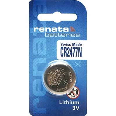 Abbildung von Renata Batteries CR2477N Lithium Batterien, 3 V, 30 Stück