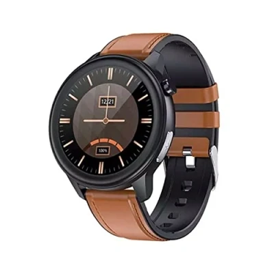Abbildung von Smartwatch Bluetooth 4.2 Herren Uhr 7 Zifferblattdesigns Schwarz