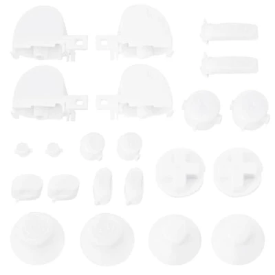 Abbildung von SG Store 2 Sets Controller Tasten, Spielkonsolen Controller, Kunststoff Taste, Ersatz, kompatibel mit Nintendo Gamecube NGC (Wihte)
