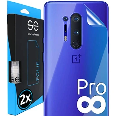 Abbildung von smart engineered [2 STK.] Entspiegelte 3D Schutzfolie kompatibel mit OnePlus 8 Pro, hüllenfreundliche Matte Displayschutz Folie, Schutz vor Schmutz und Kratzern, Alt. Schutzglas