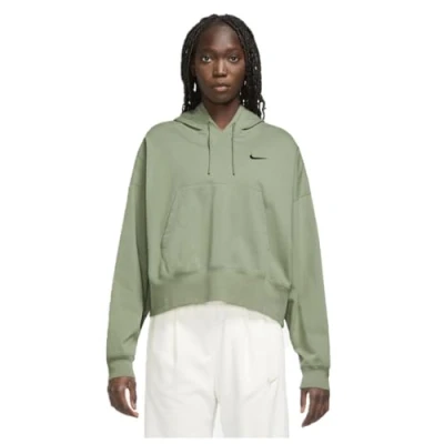 Abbildung von Nike Sportswear Hoodie Kapuzenpullover, Damen, Größe: Medium, Oil green/black