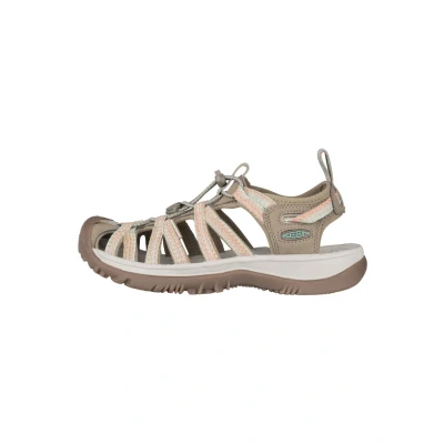 Abbildung von Keen Whisper Trekkingsandale, Damen, Größe: 40, Taupe/coral Schuhe