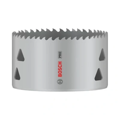 Abbildung von Bosch 1x PRO Multi Material Lochsäge (für Weichholz, Trockenbauwand, Ø 89 mm, Professional Zubehör Bohrmaschine/Schrauber)