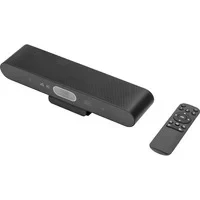 Abbildung von DIGITUS 4K All In One Video Bar Mini Videokonferenz System 2 Mikrofone &amp; 1 Lautsprecher Schwarz