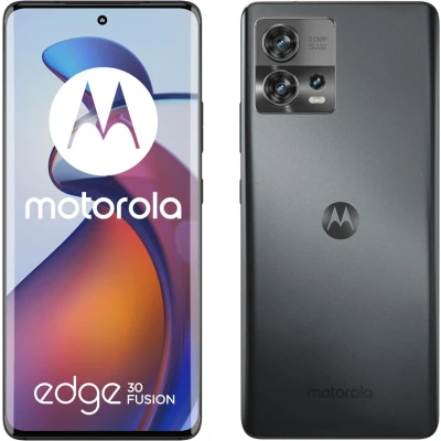 Abbildung von Motorola Edge 30 Fusion Schwarz mit klarmobil Vertrag unbegrenzt telefonieren + 30000 MB 4G/LTE