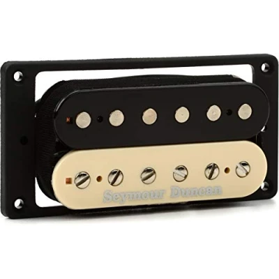 Abbildung von Seymour Duncan TB 4JB Z Humbucker Single Size JB Trembucker Tonabnehmer für E Gitarre Schwarz