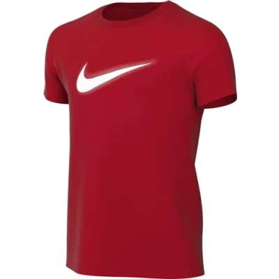 Abbildung von Nike Performance DF Multi Unisex Sport Tshirt für Kinder, Größe: 116 128, University red/white