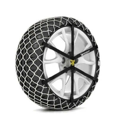 Abbildung von Michelin Easy Grip Limited 008326 Schneeketten mit Kettenspanner Montageanleitung, Aufbewahrungstasche Nylon