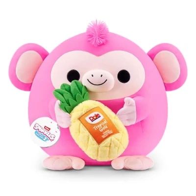 Abbildung von Snackles Serie 2 40 cm (Oli) von ZURU Kuschelig weiches, beruhigendes, großes Plüschspielzeug mit lizenziertem Snackmarken Accessoire
