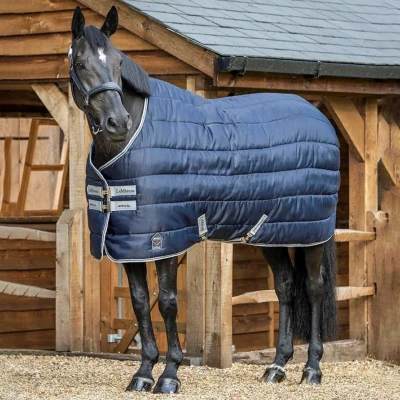 Abbildung von LeMieux Stalldecke Arika Stable Tek 350g Navy 125/169