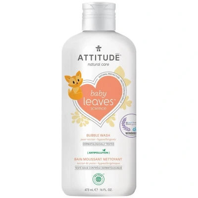 Abbildung von Attitude Baby Leaves Bubble Wash Peer Nectar 473ml