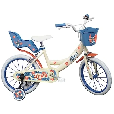 Abbildung von VOLARE BICYCLES Kinderfahrrad Stitch . 14 Zoll. ohne Rücktrittbremse