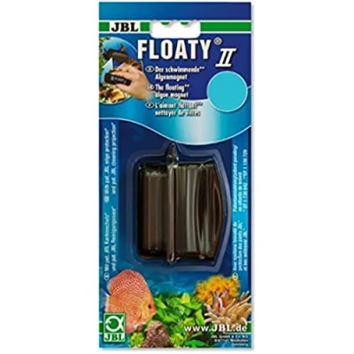 Abbildung von JBL GmbH &amp; Co. KG Aquariendeko Floaty II S Scheibenreiniger Aquarium, Aquarienscheibenreiniger