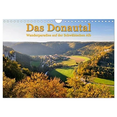 Abbildung von Das Donautal Wanderparadies auf der Schwäbischen Alb (Wandkalender 2025 DIN A4 quer), CALVENDO Monatskalender