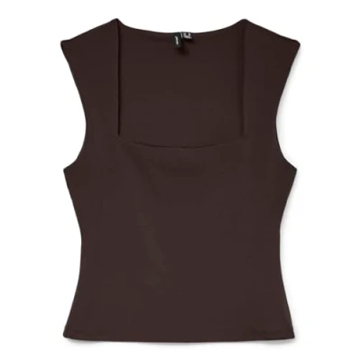 Abbildung von VERO MODA Vmmillion Sl Square Neck Top JRS Noos
