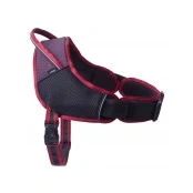 Abbildung von Rogz Air Tech Sport Geschirr Schwarz&amp;Dunkelrot Hundegeschirr Xl...