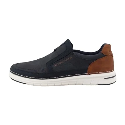 Abbildung von Tom Tailor Herren 9580000003 Slipper, Navy, 44 EU
