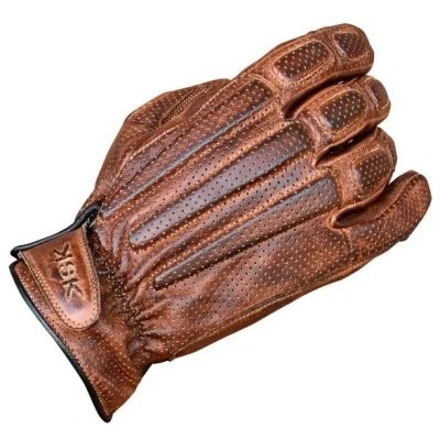 Abbildung von KSK Hawk Sommerhandschuhe Motorrad Roller braun Größe XL (21 22cm)