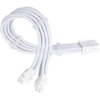 Abbildung von Silverstone SST PP07E EPS8W V2 Superflexible Netzteil Verlängerungskabel, 1 x EPS12V 8pin (4+4), weiß
