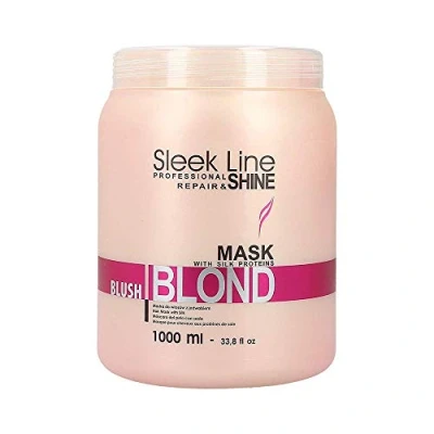 Abbildung von STAPIZ SLEEK LINE BLUSH BLOND Maske für blondes und rotes Haar, 1er Pack (1 x 1000 ml)