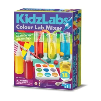Abbildung von 4M KidzLabs 404919 Farb Labor Mixer, Wasserwissenschaft und Kunst Set für Kinder ab 5 Jahren