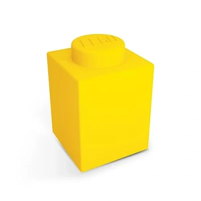 Abbildung von IQ LEGO Iconic 1x1 Silikon Ziegel Nachtlicht Gelb