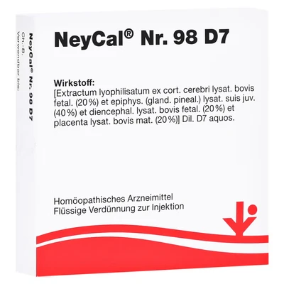 Abbildung von Neycal Nr.98 D 7 Ampullen 5X2 ml