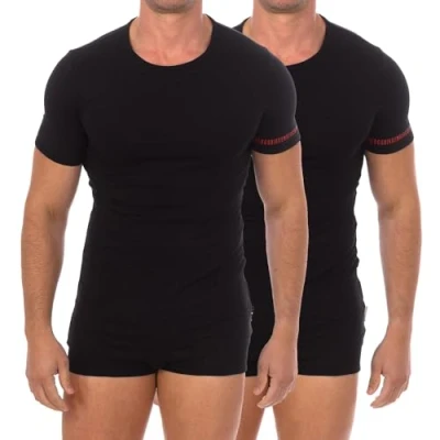 Abbildung von Bikkembergs Fashion CREW NECK BIP Tshirt print, Herren, Größe: XL, Black