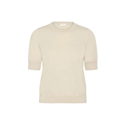 Abbildung von Part Two Natanya Tshirt basic, Damen, Größe: Large, Natural melange