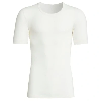 Abbildung von Susa Herren Angora undertrøje S8010070 Thermounterwäsche Oberteil, Weiß (Wollweiß S122), L EU
