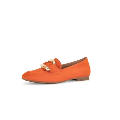 Abbildung von Gabor Slipper, Damen, Größe: 40, Pumpkin Veloursleder