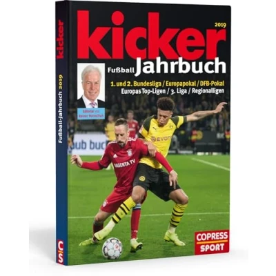Abbildung von Kicker Fußball Jahrbuch 2019: 1. und 2. Bundesliga / Europapokal DFB Pokal Europas Top Ligen 3.Liga Regionalligen