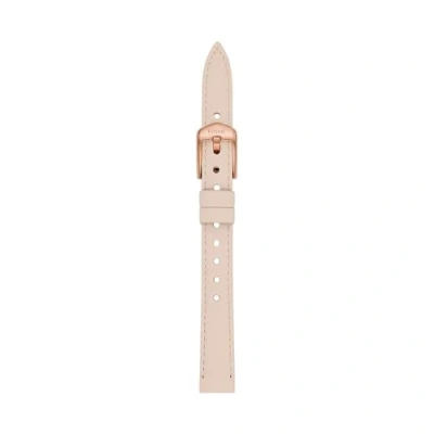 Abbildung von Fossil Uhrenband für Damen 12 mm LiteHide Leder nude, S121031