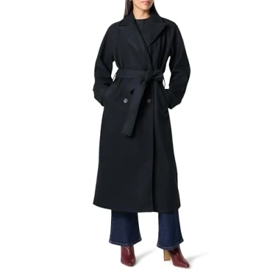 Abbildung von The Drop Jessy Elongated Overcoat Mäntel, Schwarz, XXL